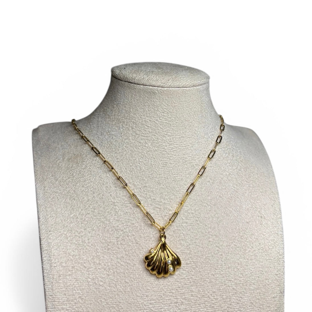 Lulu Mahar Necklace - Paperclip