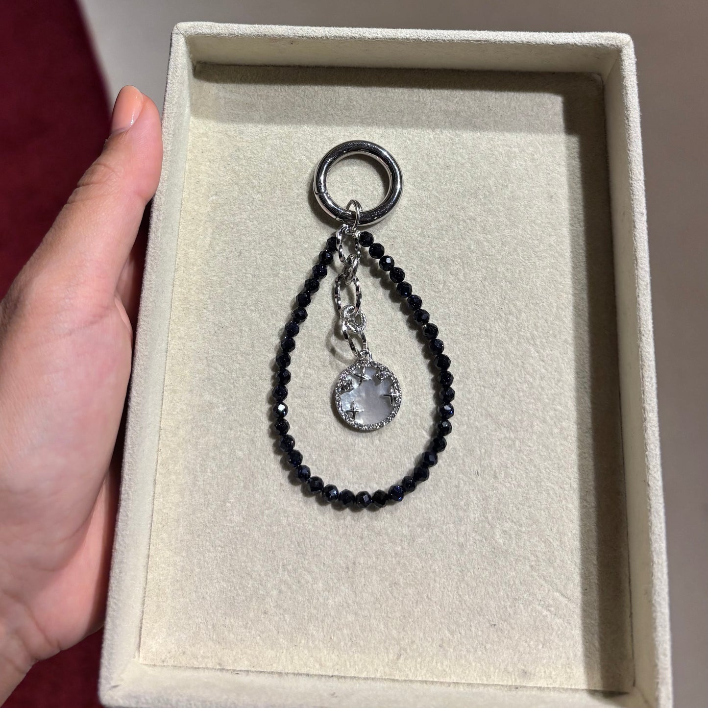 Midnight Bag Charm
