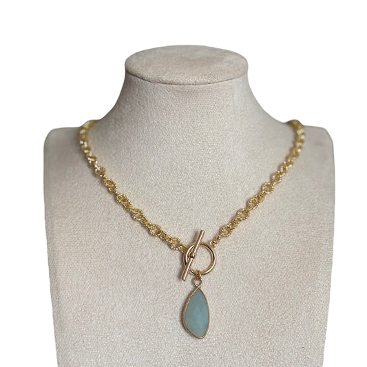 Layers charm chain necklace - toggle