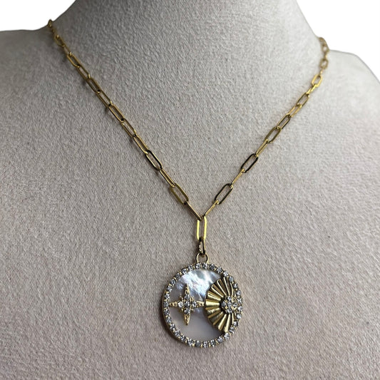 Sunshine Necklace - Paperclip